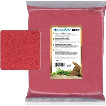 Teraristika Terarijní písek terakota 5 kg DECO