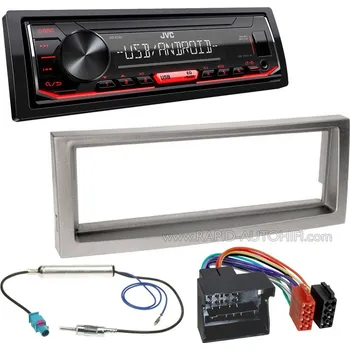 Autorádio Autorádio PEUGEOT 407 JVC KD-X162 s instalační sadou
