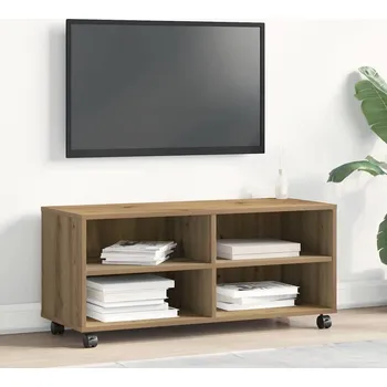 Televizní stolek vidaXL Televizní skříň Hnědá 90 x 35 x 40.5 cm Kompozitní dřevo [861980]