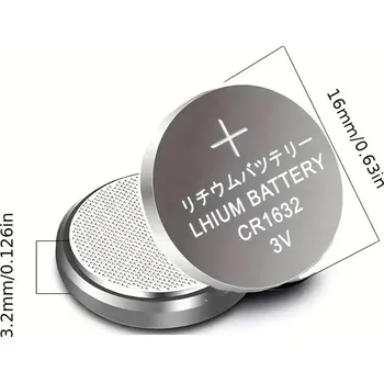 Článková baterie Baterie knoflíková CR1632 1 ks