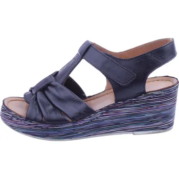 Dámské sandále Boty Karyoka 501 černé dámské kožené sandály Velikost: 40