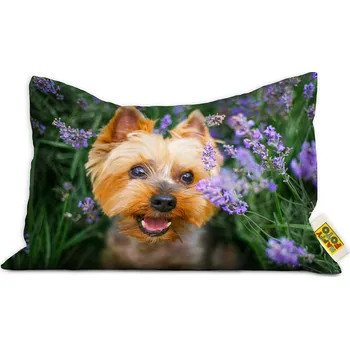 Dekorativní polštářek HappyFoto Levandulový polštářek