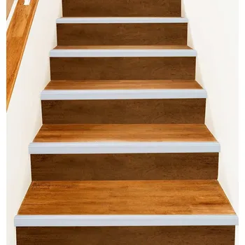 Nášlap na schod vidaXL Schodové hrany 10 pcs Stříbrná 67 x 3.5 x 3 cm Hliník [4013473]