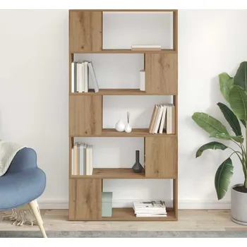 Televizní stolek vidaXL Sestava TV skříněk Hnědá 80 x 24 x 156 cm kompozitní dřevo [875204]