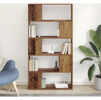 Televizní stolek vidaXL Sestava TV skříněk Hnědá 80 x 24 x 156 cm kompozitní dřevo [875203]