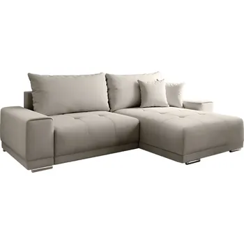 Sedací souprava Univerzální sedací souprava, šedobéžová, KEVAN ROH