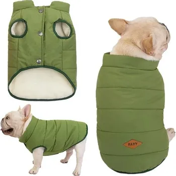 tréninková pomůcka pro psa Tineer Zimní oblečení pro psy, roztomilá teplá bunda, vesta, kabát, teplá vesta pro francouzský