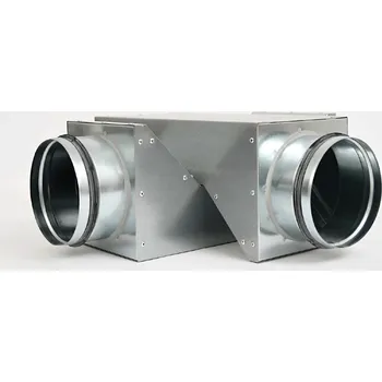 Ventilace Křížení kruhových potrubních tras 200 125