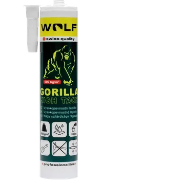 Průmyslové lepidlo WOLF Swiss Quality Gorilla High Tack 290 ml