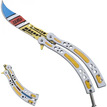 Sběratelství CHZ Ostrý balisong "DELTA STRIKE"