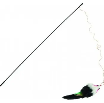 Hračka pro kočku Beeztees Škádlítko pro kočky plyšová myš 45cm