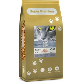 Krmivo pro kočku Best Breeder Senior Cat / Light Rich in Chicken and Rice balení 6 kg