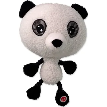 Hračka pro psa Hračka DOG FANTASY Big head panda plyšová pískací 30cm