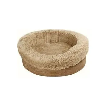 Pelíšek pro psa Pelech HPF Donat M béžový kulatý 52cm /70cm béžový M