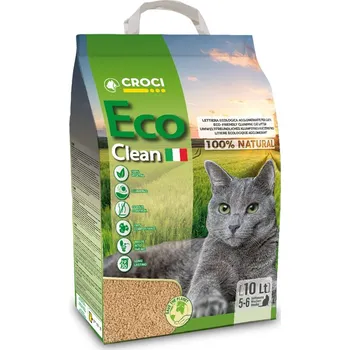 Podestýlka pro kočku Rostlinné stelivo ECO clean 10 l