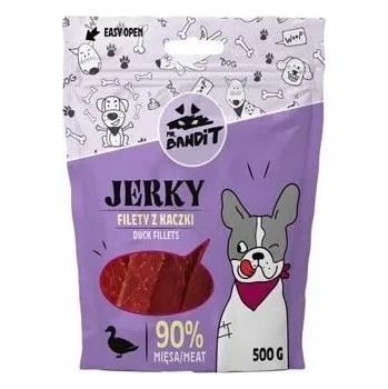 Krmivo pro psa VetExpert Mr.Bandit pochoutka JERKY kachní filety 500g