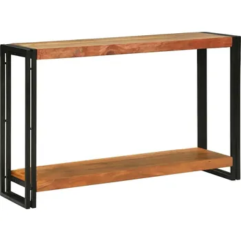 Konzolový stolek vidaXL Konzolový stolek Hnědá 120 x 33 x 75 cm masivní akáciové dřevo [4104734]