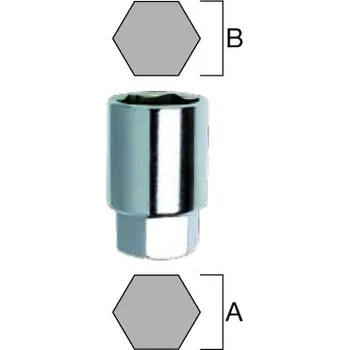 Šroubek na kolo Adaptér na kolové šrouby/matice, klíč 19, šroub 17