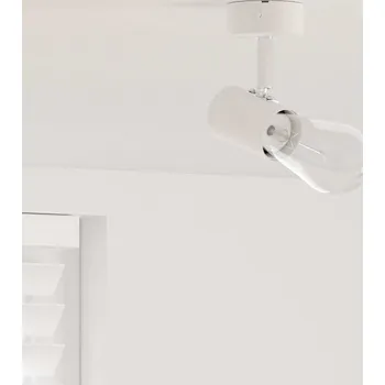 vidaXL Stropní bodové světlo s reflektory Bílá 6,5 x 6 x 11,5 cm kov [4108177]