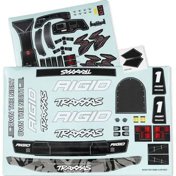 RC náhradní díl Traxxas samolepky Unlimited Desert Racer Rigid