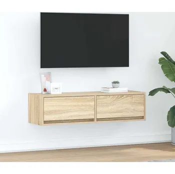 Televizní stolek vidaXL Televizní skříň dub sonoma 100 x 31 x 25.5 cm Kompozitní dřevo [861528]