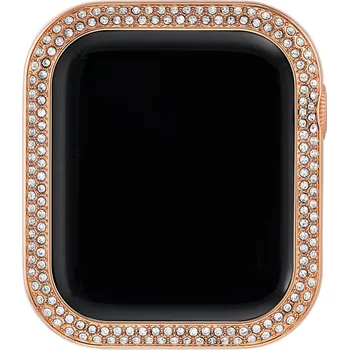 Příslušenství k chytrým hodinkám Anne Klein luneta pro Apple Watch 40mm růžovo zlatý