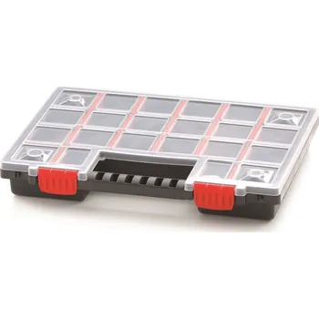 Úložný box Plastový organizér NORS 34,4x24,9x5 cm černá
