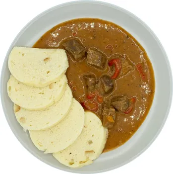 Hotové jídlo Pappudia Maďarský guláš s houskovým knedlíkem