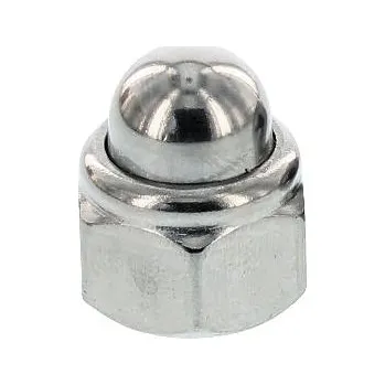 Matice DIN 986/ 6 M 6 pozink.pojistná klobouková matice se svíracím dílem