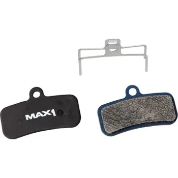 Brzda na kolo polymeridové brzdové destičky MAX1 pro 4 pístkové brzdy - , Organické