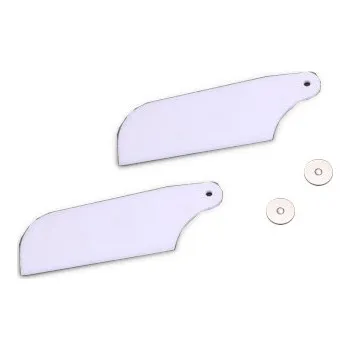 RC model Blade listy ocasního rotoru bílé: 330X/450/X