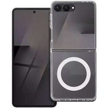 Pouzdro na mobilní telefon Forcell CLEAR CASE Samsung Galaxy Z Flip7 Čiré