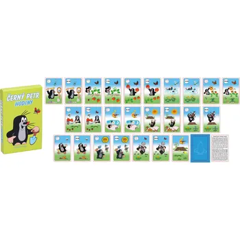 Desková hra Krtek černý petr - hodiny