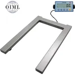 LESAK P4T0812LDFWL/300-BASIC, 300kg/100g, 800mmx1300mm, lak Paletová váha pro vážení i nestandardních rozměrů palet a různých předmětů
