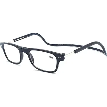 Brýle na čtení Brýle na čtení s magnetickým spojem V3096 /+3,50 černé