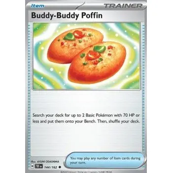 Sběratelská karetní hra Pokémon TEF 144/162 Buddy-Buddy Poffin - Temporal Forces Stav: Near Mint, Verze: NORMAL
