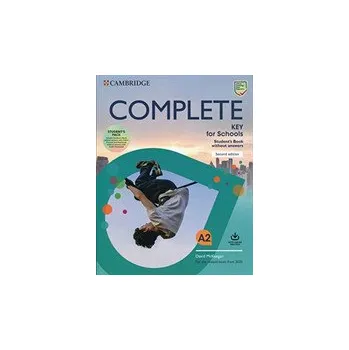 Cizí jazyk Complete Key for Schools Second edition Student´s Book without answers with Online Practice and Workbook without answers with Audio Download