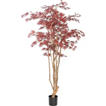 umělá květina Luxusní umělý strom JAVOR DIVOKÝ PŘÍRODNÍ, 180cm