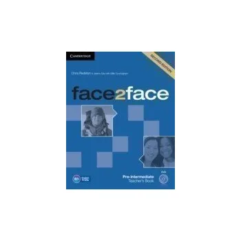Anglický jazyk face2face Pre-intermediate Teachers Book with DVD,2nd