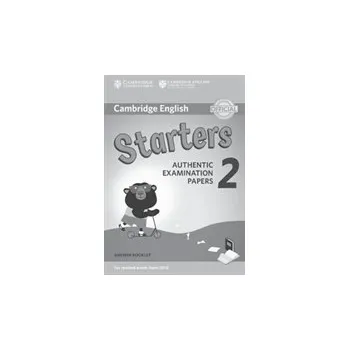 Cizí jazyk Cambridge English Young Learners 2 for Revised Exam from 2018 Starters Answer Booklet