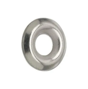 podložka Podložka Fasson 3.9x10 železo poniklované pro zápustné šrouby (1000 ks)