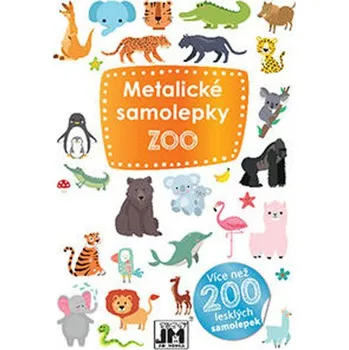 Metalické samolepky ZOO