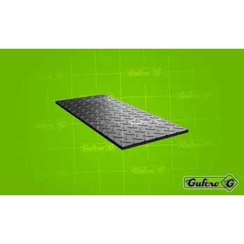 Koberec Pryžový koberec S 11 RHOMBOID černá - 3 x 1200 x 10000