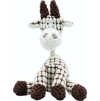 Hračka pro psa UNIQ PETS rohaté pískací telátko 24x14cm