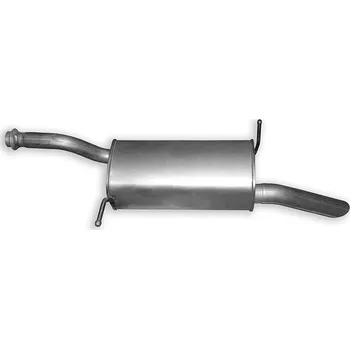 Výfukový systém Zadní tlumič výfuku NOVAK 18.795