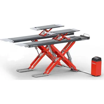 Hever Ferdus Nůžkový zvedák GAMMA550, 5,5 t, s přizdvihem pro geometrii a sada pro instalaci do podlahy