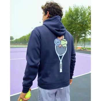 Pánská mikina CHALLENGE HOODIE NAVY-Pánská mikina - Velikost L