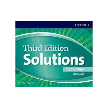 Cizí jazyk Maturita Solutions Elementary Class Audio CDs /3/ (3rd)