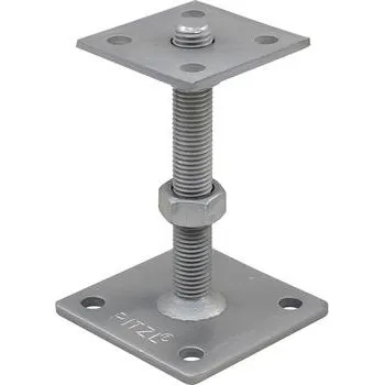 Tesařské kování PITZL patka sloupku Typ 1009.00 povrch ZiNiP, se závit. tyčí
