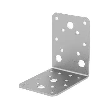 Tesařské kování GH úhelníková spojka bez žebra 65/90S / 90x65x90x2,5 - ocel žárový pozink